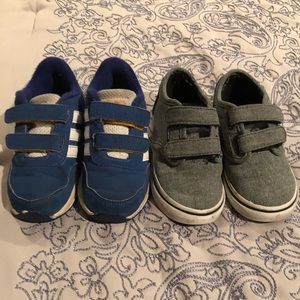 Adidas and Vans sneakers in fair condition